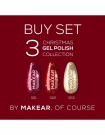 X-mas set - 3x UV Gel Polish Makear thumbnail