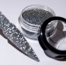 Reflective Glitter Powder - Black - Moonflair thumbnail