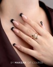 French Manicure Gel Black Makear FG14 5 ml thumbnail