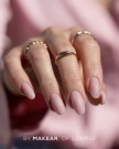 643 UV Gel Polish Makear 8 ml - Milky glitter cover  thumbnail