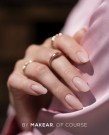 642 UV Gel Polish Makear 8 ml - Milky glitter nude thumbnail