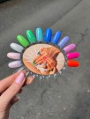 Mineral Base Effect UV Led Sugarfreak 7ml - with pink holo foils thumbnail