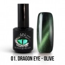 Gel Polish Dragon Eye Effect 01 - Olive 12ml thumbnail