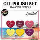 Gel Polish Set - Riva (HEMA-free) - 6 pcs x 6 ml - Limited thumbnail