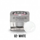 3D Plasticine Gel - 02 - White - 3,5g thumbnail