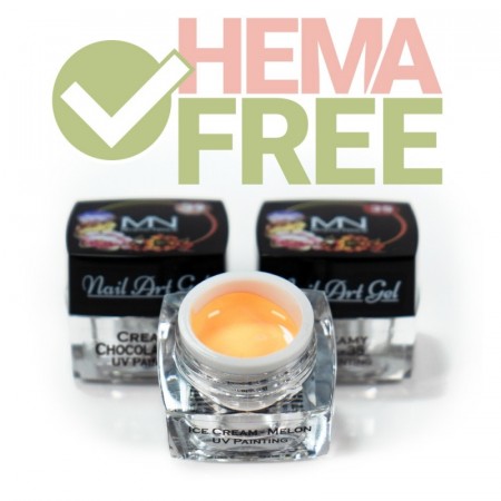 HEMA-free painting gel